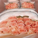 Постельное белье Букет из роз Волшебные сны мако-сатин
