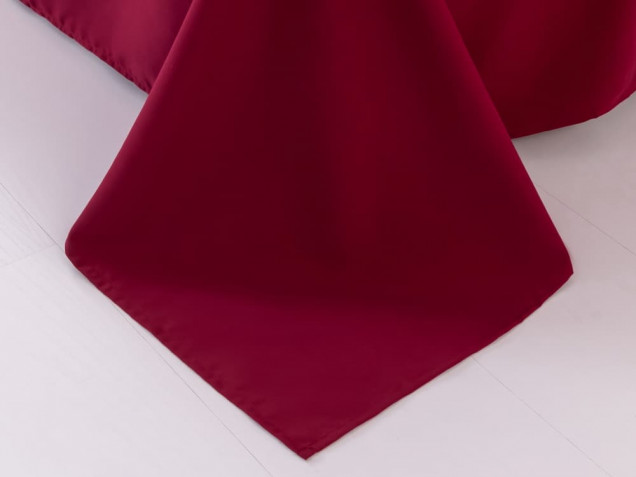 Постельное белье с вышивкой CH022 Viva-Home Textile сатин однотонный