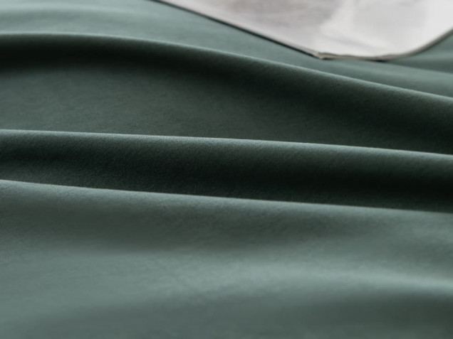 Постельное белье с вышивкой CH046 Viva-Home Textile сатин однотонный