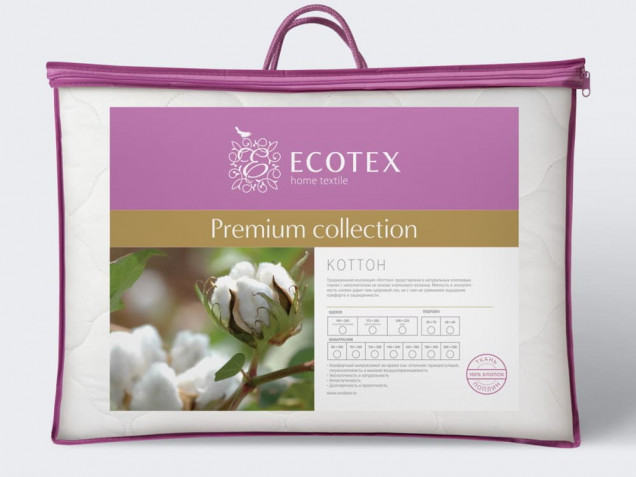 Наматрасник хлопок Коттон Premium Collection Ecotex