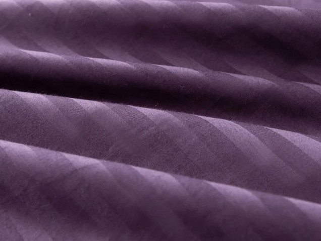Простыня на резинке RR1CT032 страйп-сатин Viva-Home Textile
