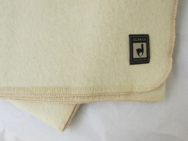 Плед одеяло альпака OA-2 Перу шерсть натуральная