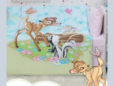 Постельное белье для новорожденных "Бэмби и друзья" Disney