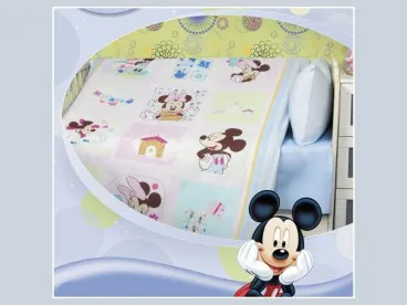 Комплект постельного белья для новорожденных "Микки в клетку" Disney