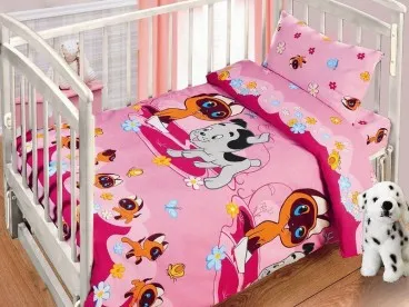 Постельное белье новорожденному "Ручеек" Союзмультфильм baby бязь