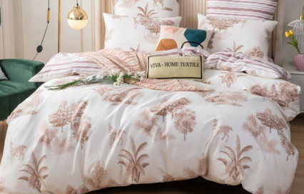 Комплект постельного белье A 305 Viva-Home Textile сатин-люкс
