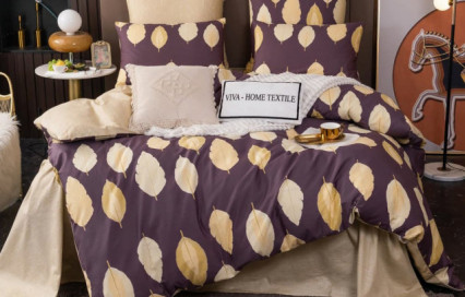 Комплект постельного белье A 309 Viva-Home Textile сатин-люкс