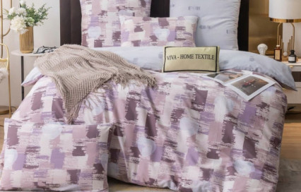 Комплект постельного белье A 325 Viva-Home Textile сатин-люкс