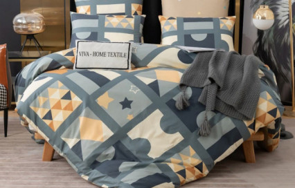 Комплект постельного белье A 333 Viva-Home Textile сатин-люкс