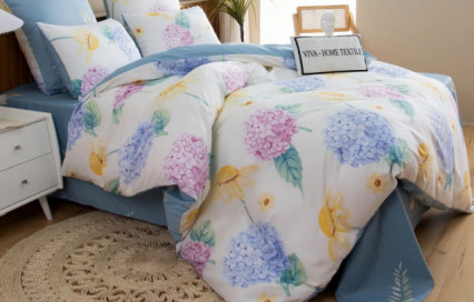 Комплект постельного белье A 258 Viva-Home Textile сатин-люкс