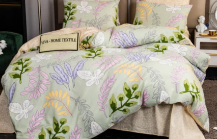 Комплект постельного белье A 279 Viva-Home Textile сатин-люкс