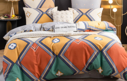 Комплект постельного белье A 283 Viva-Home Textile сатин-люкс