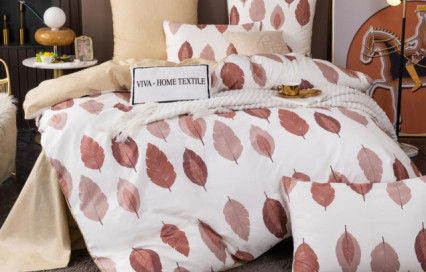 Комплект постельного белье A 312 Viva-Home Textile сатин-люкс