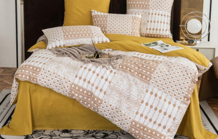 Комплект постельного белье A 317 Viva-Home Textile сатин-люкс