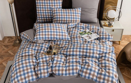 Комплект постельного белье A 318 Viva-Home Textile сатин-люкс