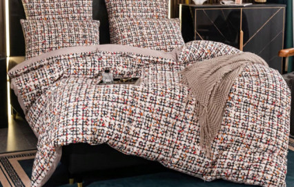 Комплект постельного белье A 339 Viva-Home Textile сатин-люкс