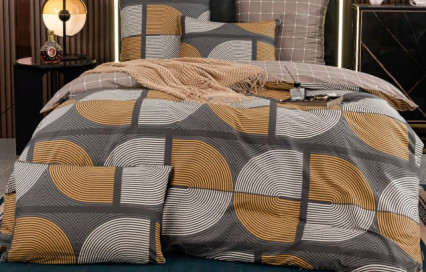 Комплект постельного белье A 343 Viva-Home Textile сатин-люкс