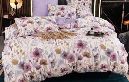 Комплект постельного белье A 344 Viva-Home Textile сатин-люкс
