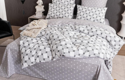 Комплект постельного белье A 352 Viva-Home Textile сатин-люкс