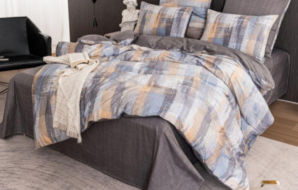 Комплект постельного белье A 358 Viva-Home Textile сатин-люкс