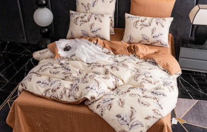 Комплект постельного белье A 370 Viva-Home Textile сатин-люкс