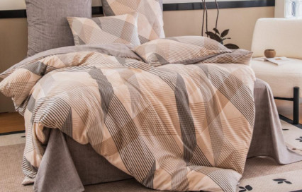 Комплект постельного белье A 373 Viva-Home Textile сатин-люкс