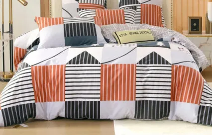Постельное белье С 575 из сатина Viva-Home Textile