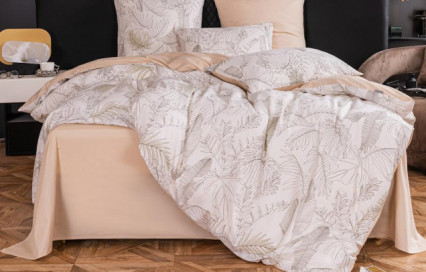 Постельное белье С 628 из сатина Viva-Home Textile