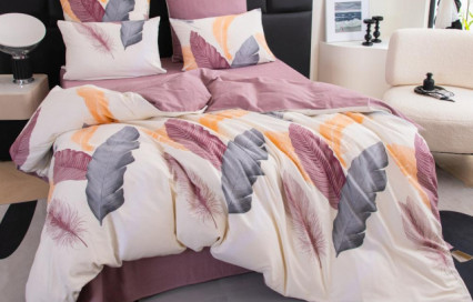 Постельное белье С 630 из сатина Viva-Home Textile