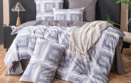 Постельное белье С 633 из сатина Viva-Home Textile