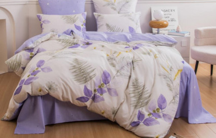 Постельное белье на резинке AR357 сатин-люкс Viva-Home Textile