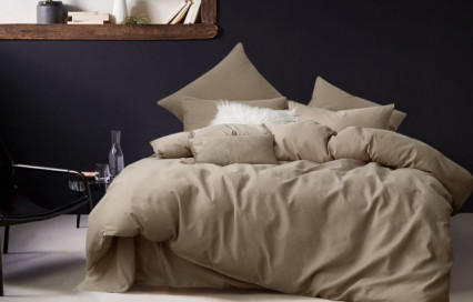 Комплект постельного белье CS 28 Viva-Home Textile сатин однотонный