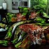 Постельное белье Леопард в природе Волшебные сны мако-сатин