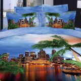 Постельное белье Отпуск в Майами Волшебные сны мако-сатин