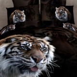 Постельное белье Свирепый тигр Волшебные сны мако-сатин