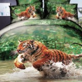 Постельное белье Тигр Волшебные сны мако-сатин