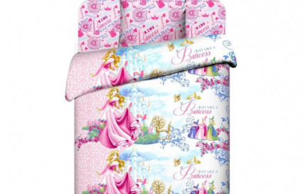 Детское постельное белье Замок Авроры Disney