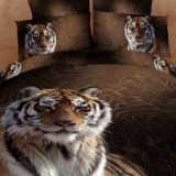 Покрывало стеганное "Индокитайский тигр" Волшебные сны сатиновое