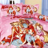 Комплект детского постельного белья Winx мако-сатин