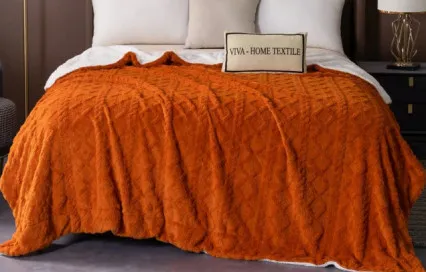 Плед FL005 Fluffy бамбуковая микрофибра Viva-Home Textile