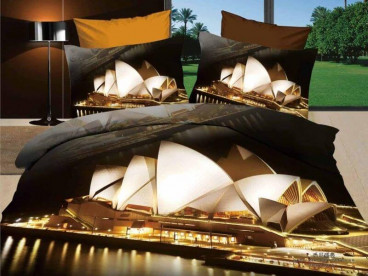 Постельное белье Сиднейская опера Волшебные сны мако-сатин