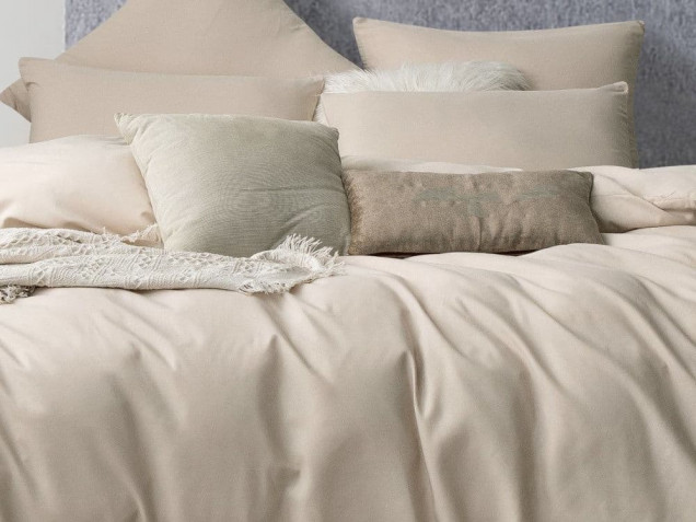 Комплект постельного белье CS 24 Viva-Home Textile сатин однотонный
