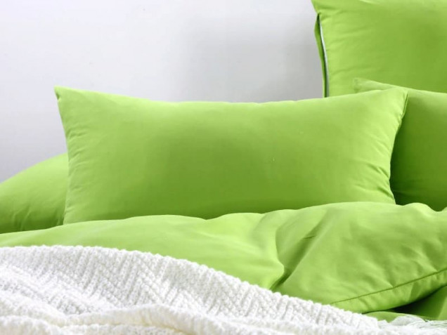 Комплект постельного белье CS 11 Viva-Home Textile сатин однотонный