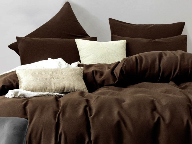 Комплект постельного белье CS 29 Viva-Home Textile сатин однотонный