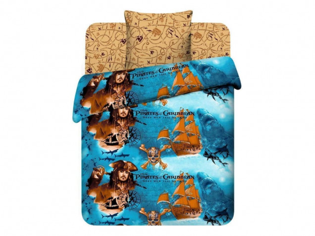 Детское постельное белье Пираты карибского моря Disney бязь