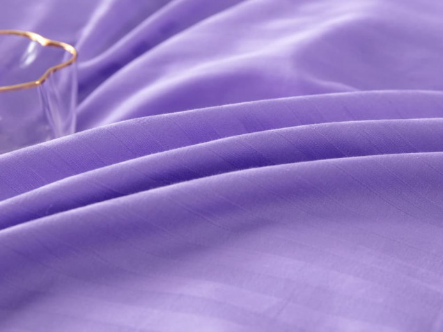 Постельное белье однотонное CT023 страйп-сатин Viva-Home Textile