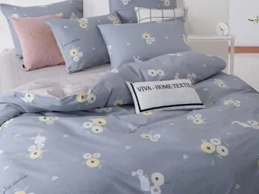 Постельное бельё L 165 Viva-Home Textile сатин де люкс