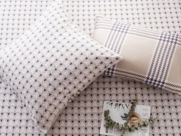 Постельное белье С 322 из сатина Viva-Home Textile