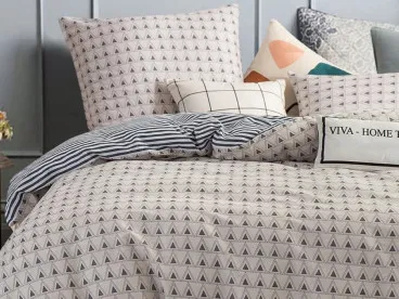 Постельное белье С 323 из сатина Viva-Home Textile