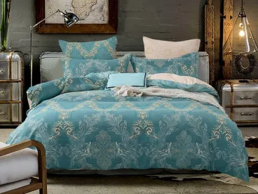Постельное белье CN 054 сатин с вышивкой Viva-Home Textile